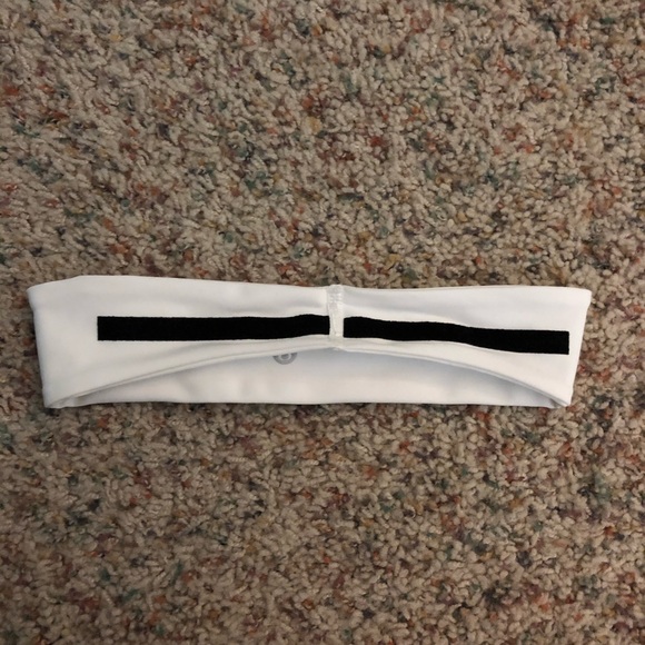 Brand new lululemon white headband - Picture 4 of 5